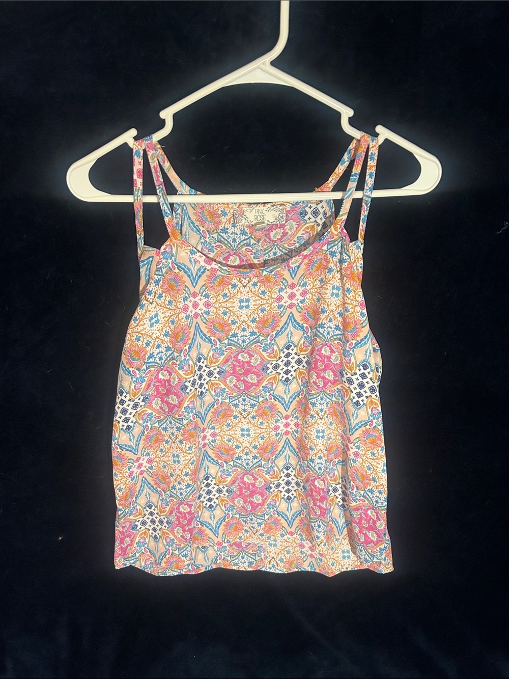 Colorful flowy Sleeveless Top